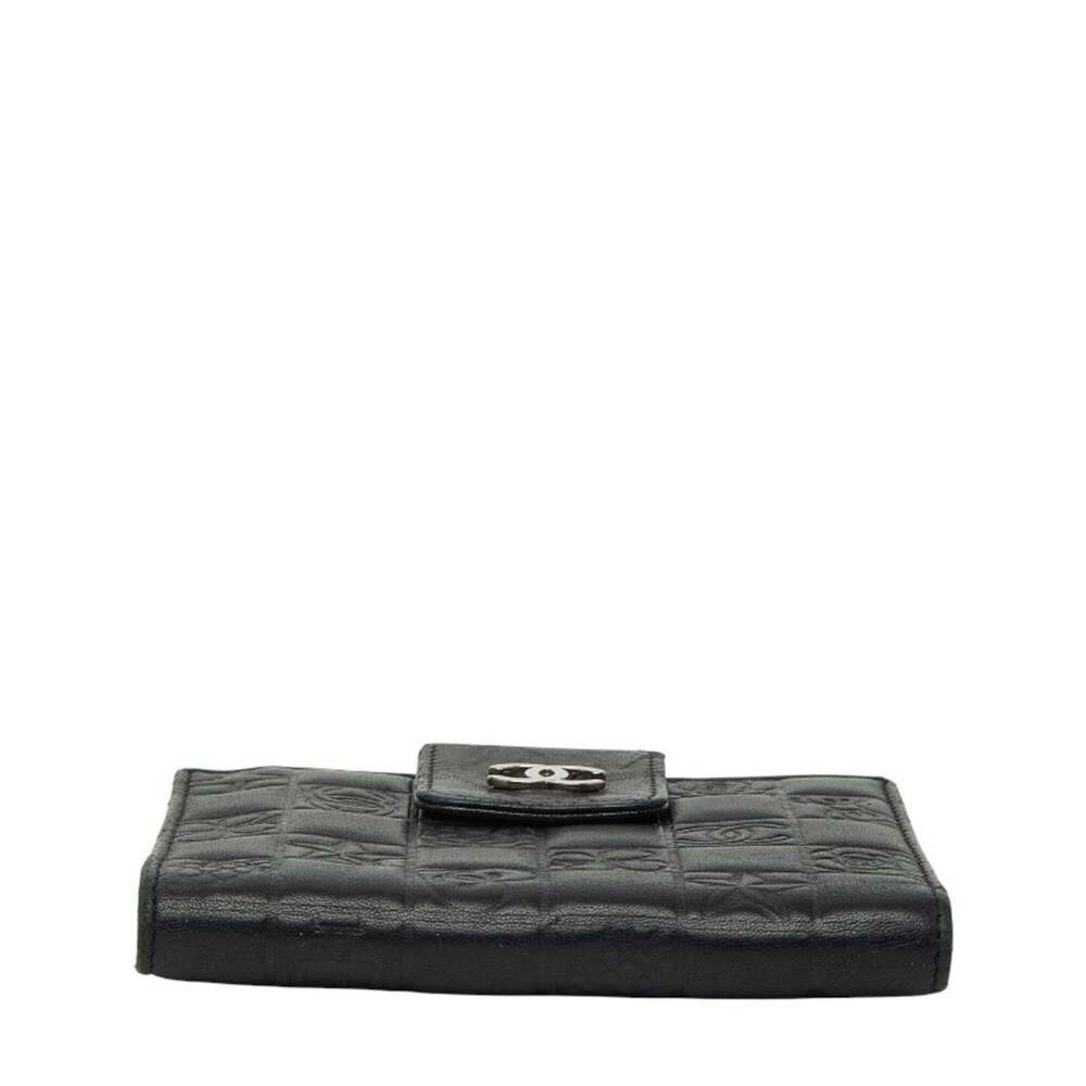 CHANEL Authentic Black Leather Wallet - Picture 3 of 10